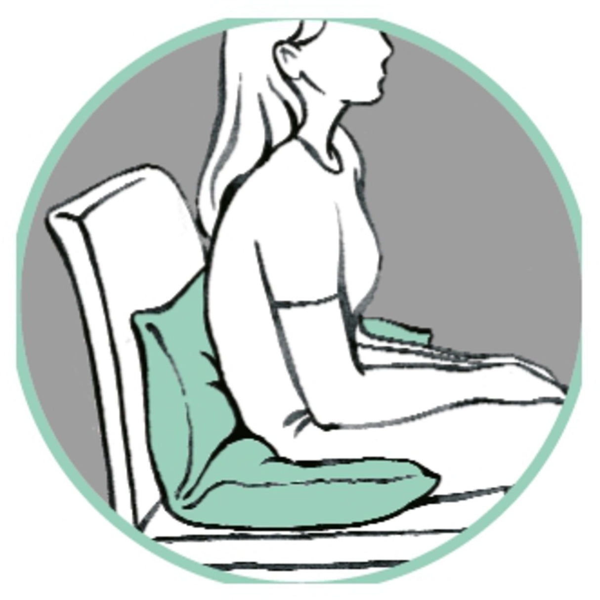 Komfort-Kissen Russka® Lück Rhombo-fill®