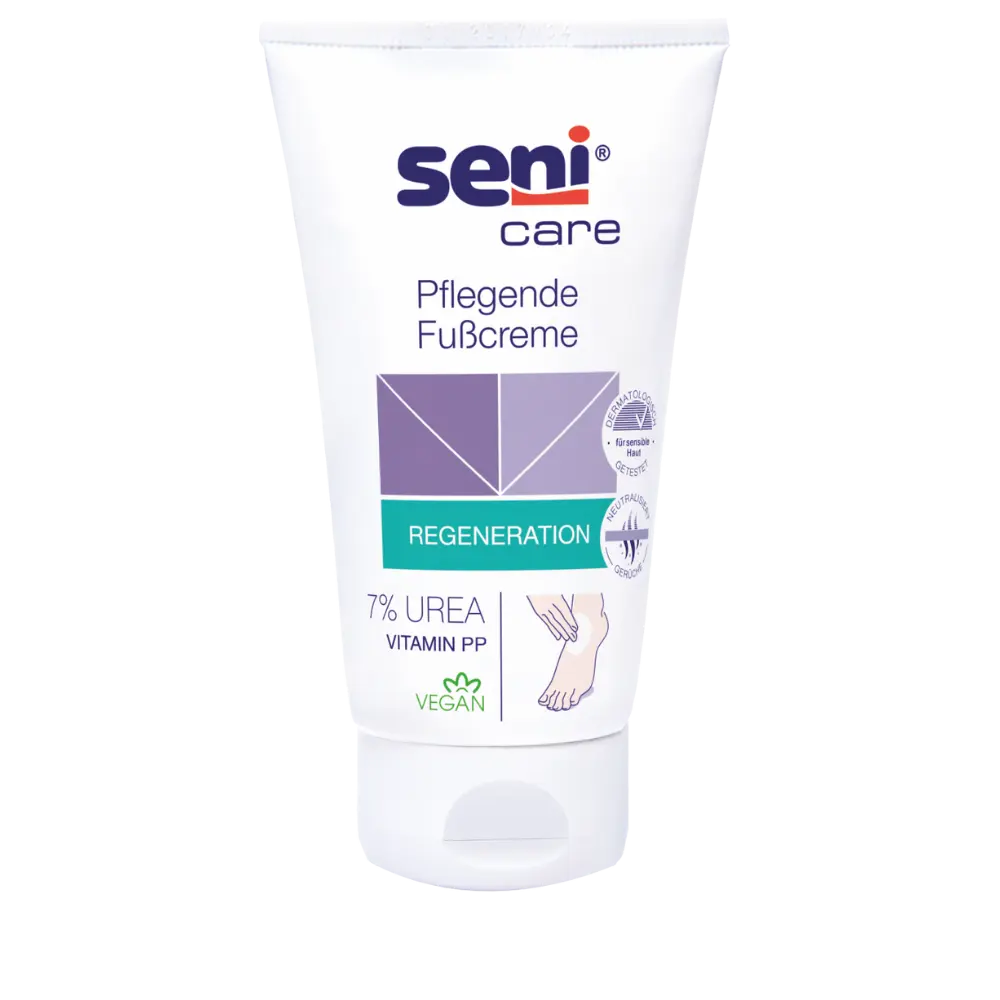 Seni Care pflegende Fußcreme mit 7% Urea