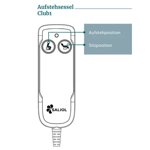Club Fernbedienung Aufstehsessel