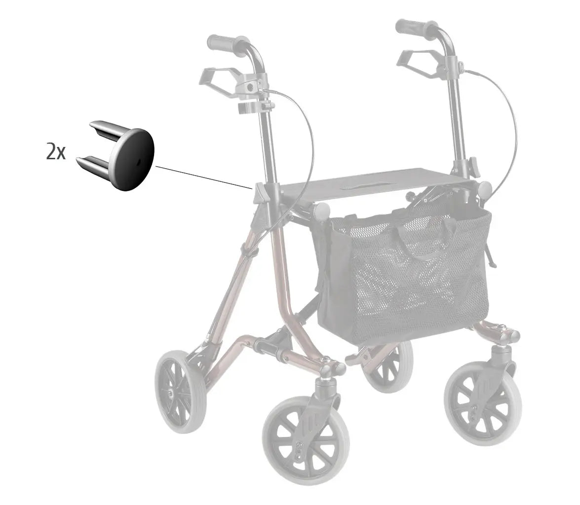 Abdeckkapen Sitzrohr hinten DIETZ TAiMA Rollator