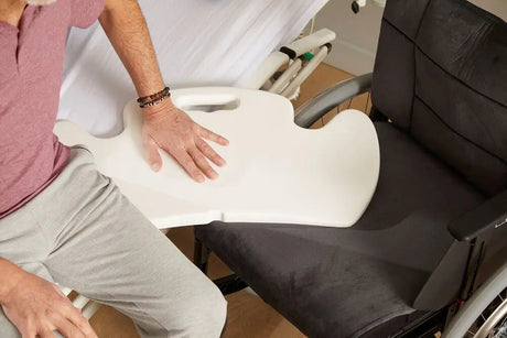 ÜBersetzhilfe Immedia Butterfly Transferbrett zum Rollstuhl