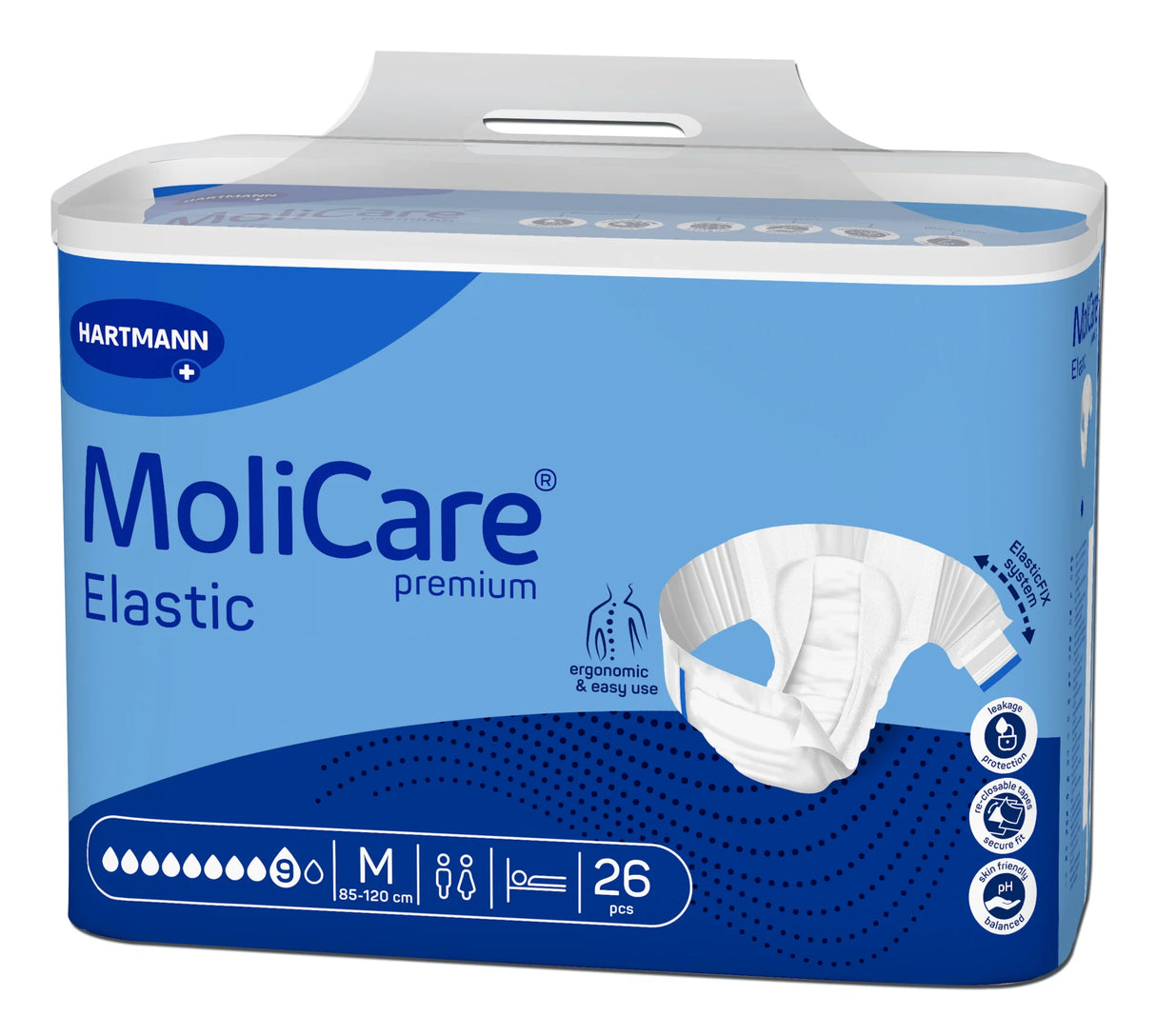 MoliCare® Premium Elastic 9 Tropfen Größe M