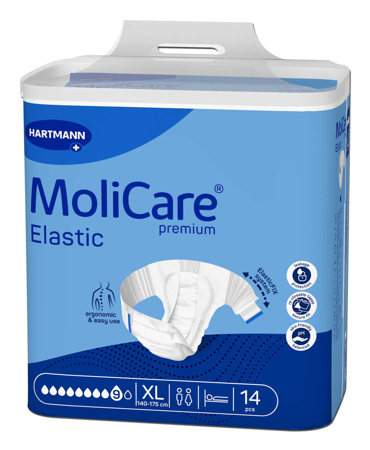 MoliCare® Premium Elastic 9 Tropfen Größe XL