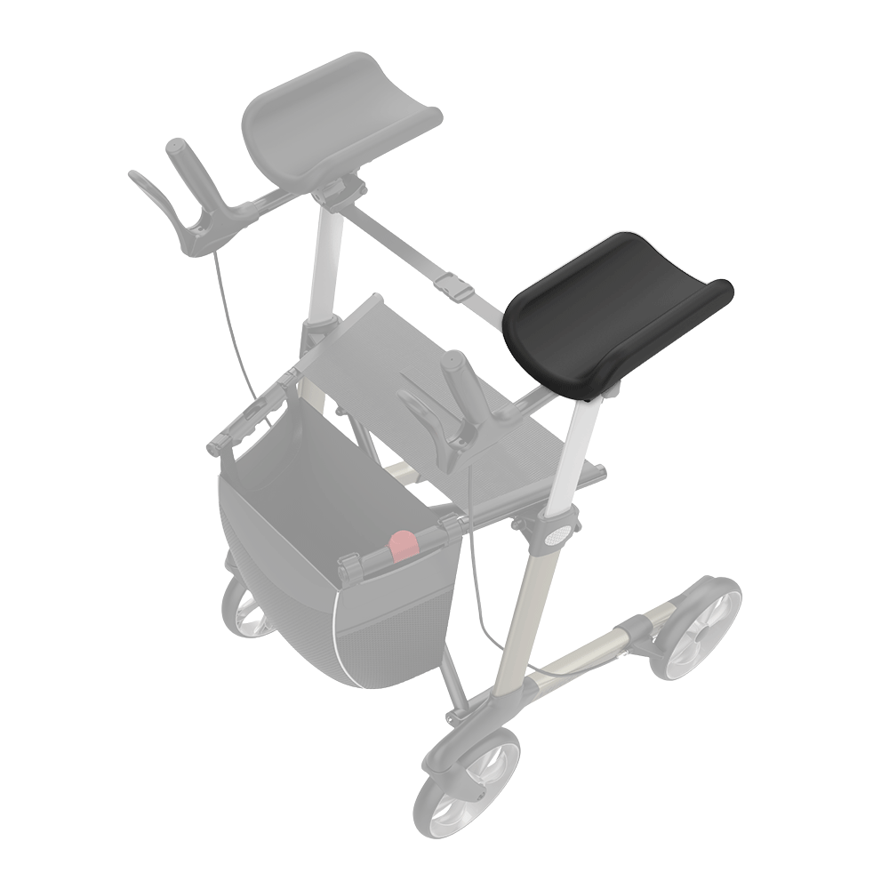 Gummi-Armauflage zu Rollator Rehasense Navigator