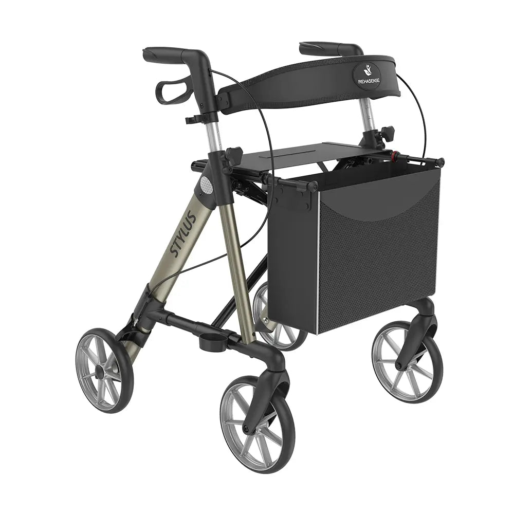 Aluminium-Rollator Rehasense Stylus Komplettpaket