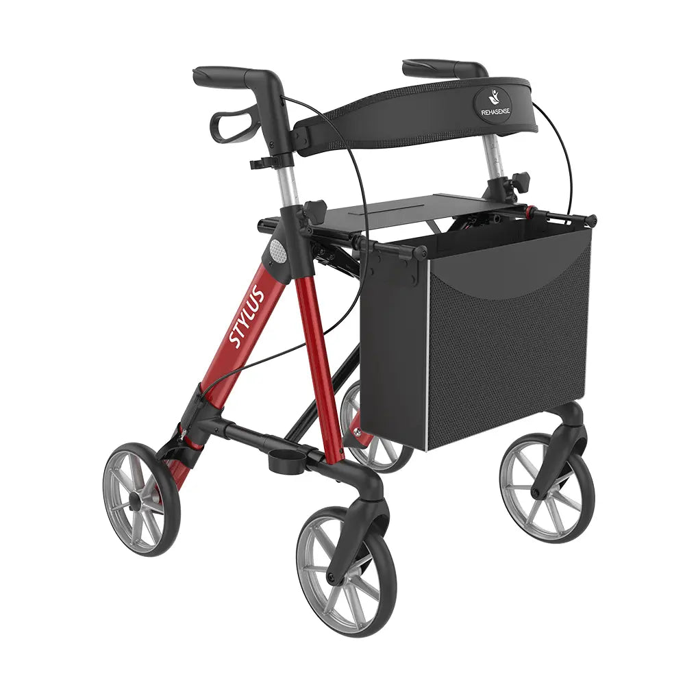 Aluminium-Rollator Rehasense Stylus Komplettpaket