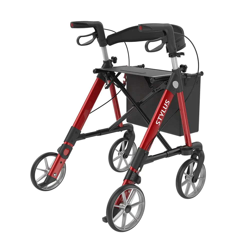 Aluminium-Rollator Rehasense Stylus Komplettpaket