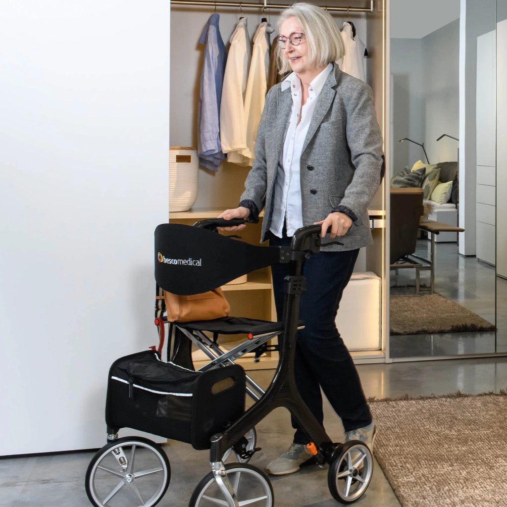 Carbon Rollator von Besco Medical