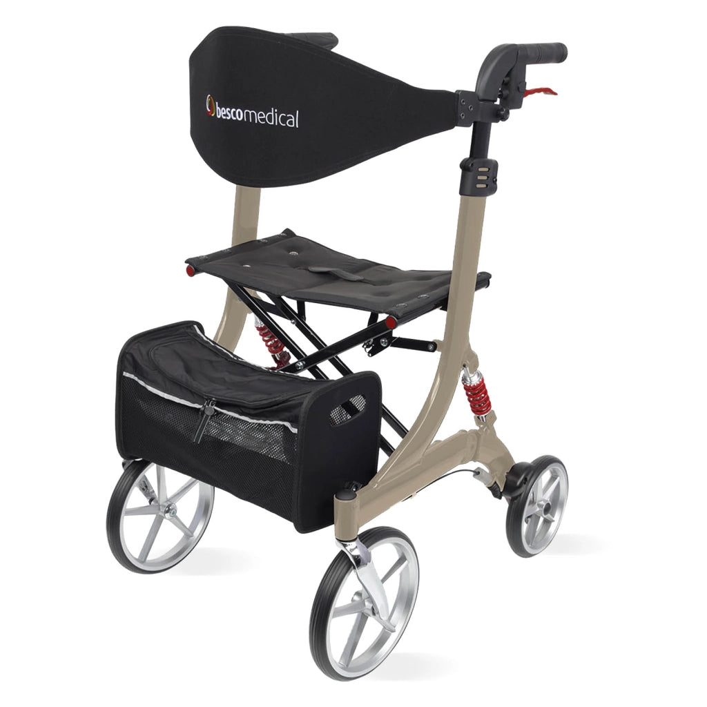 Leichtgewichtrollator Besco Medical Spring mit Federung