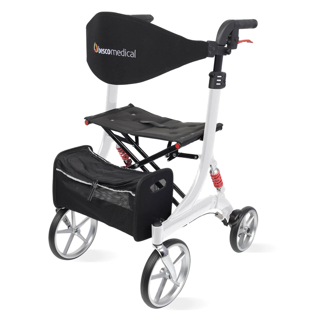 Leichtgewichtrollator Besco Medical Spring mit Federung