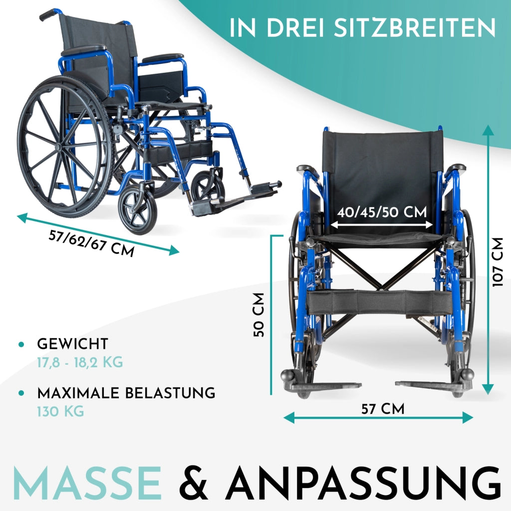 Faltbarer Transportrollstuhl RIO von MOBILITY Plus