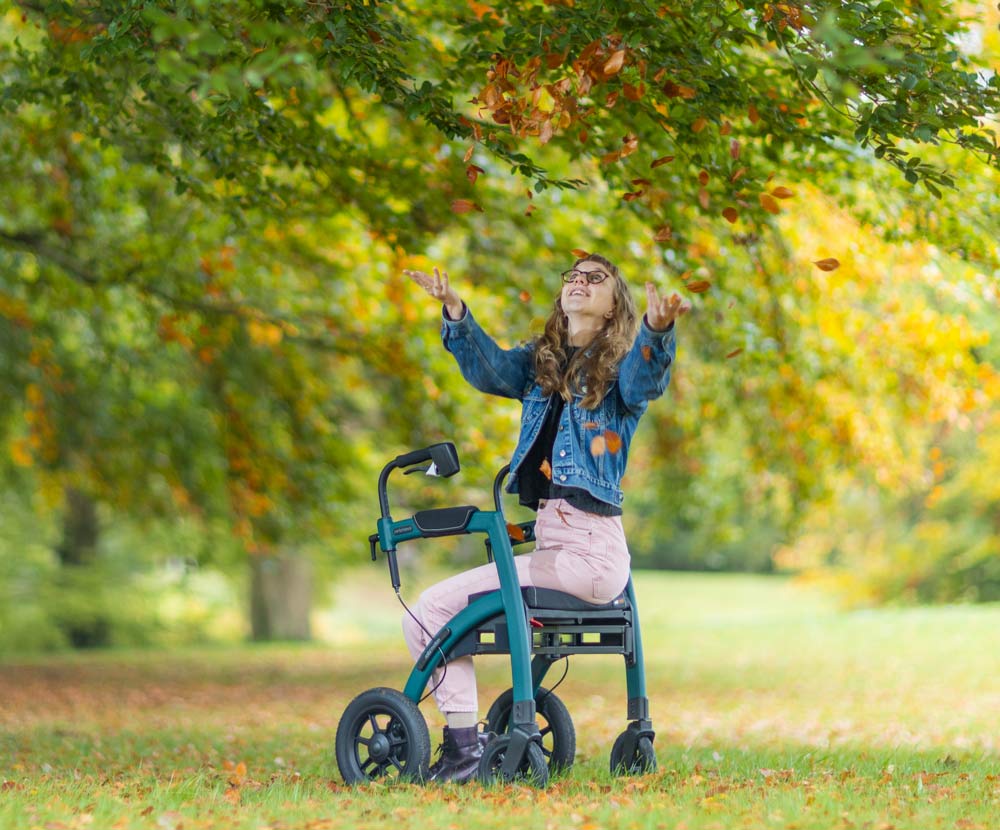 Geländerollstuhl & -rollator Rollz Motion Performance