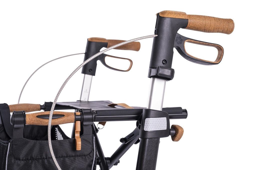 Leichtgewichtrollator AR 2025 Komplettpaket + gratis Carbon-Gehstock von SALJOL