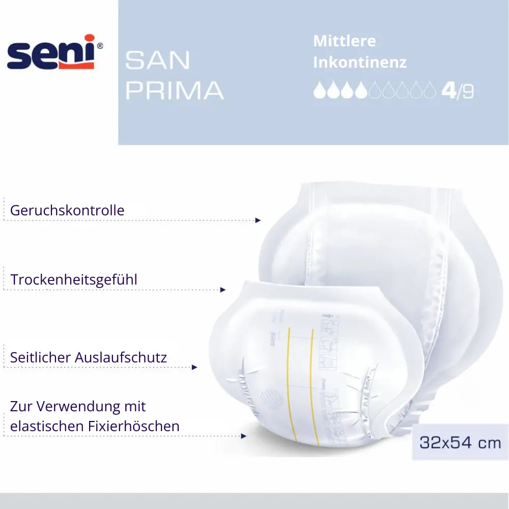Seni San Prima Vorlage 4 Tropfen