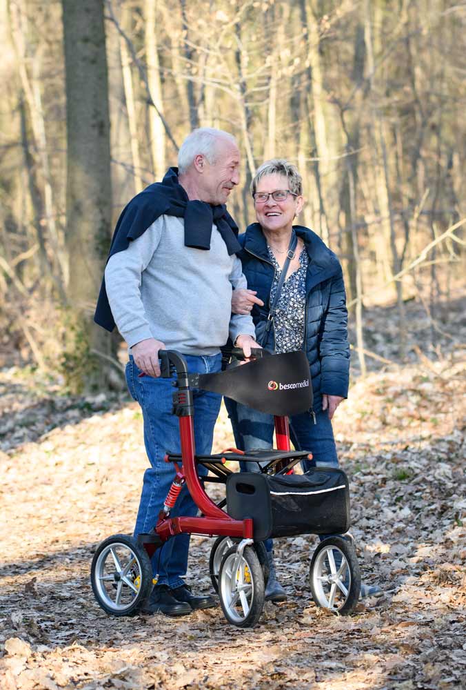 Gelände-Rollator Besco Medical Spring Cross Country