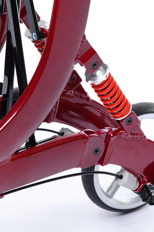 Leichtgewichtrollator Spring mit Federung