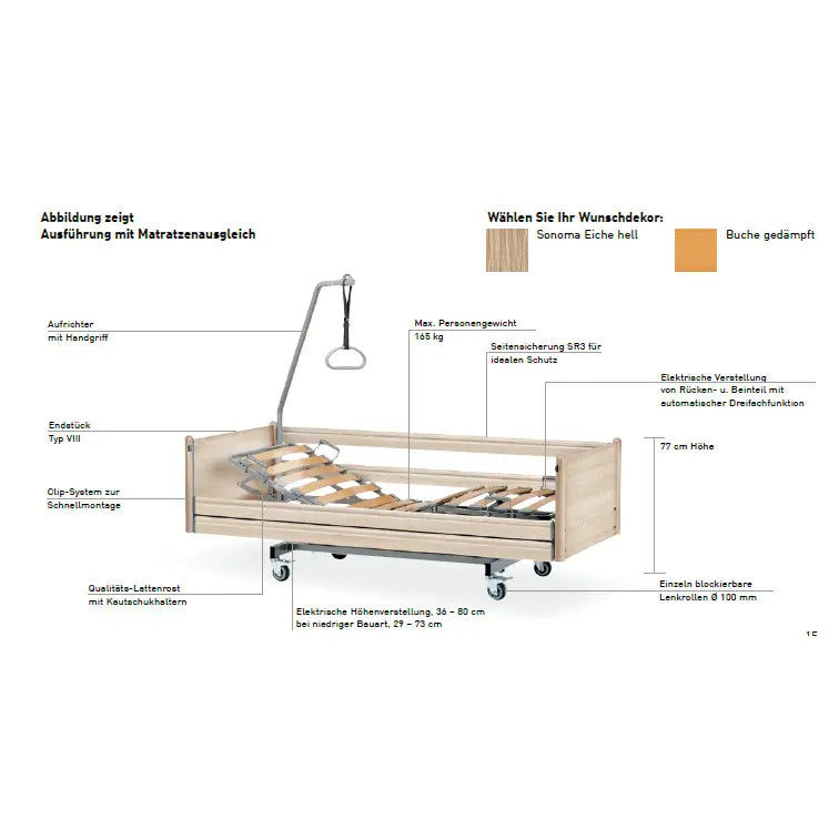 Pflegebett Hermann Bock belluno