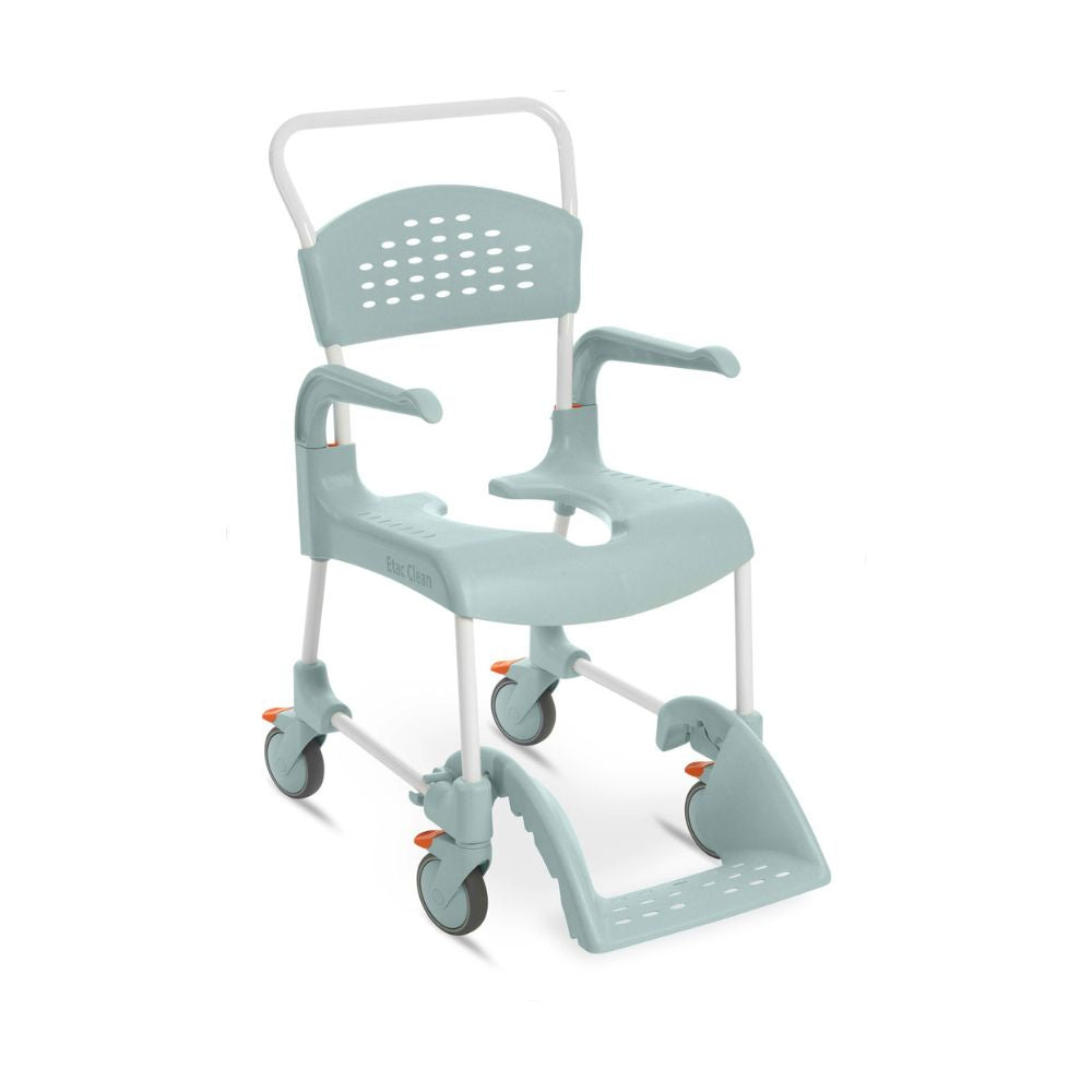 Dusch- & Toilettenrollstuhl Etac Clean in Blau