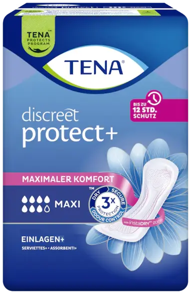TENA Lady Discreet Protect+ Maxi