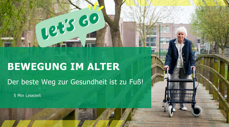 Bewegung im Alter: Der beste Weg zur Gesundheit ist zu Fuß