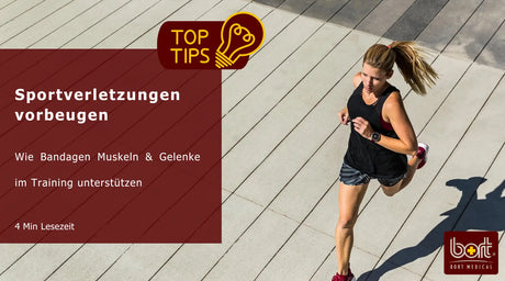 Sportverletzungen vorbeugen – wie Bandagen Muskeln und Gelenke im Training unterstützen können