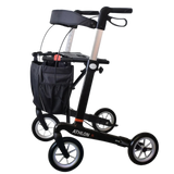Carbon-Rollator Athlon SL mit Softbereifung inkl. Rückengurt in schwarz