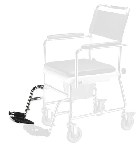 Beinstütze komplett für Toilettenrollstuhl Bischoff & Bischoff TS-1