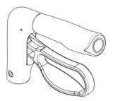 Handgriffeinheit zum Russka Rollator elan classic