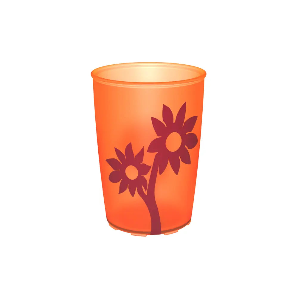 Trinkbecher ORNAMIN® Floris 820 - orange