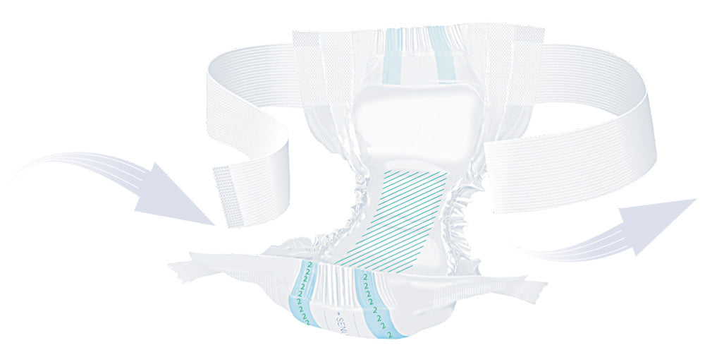 SENI Optima Super Vorlage mit Hüftbund