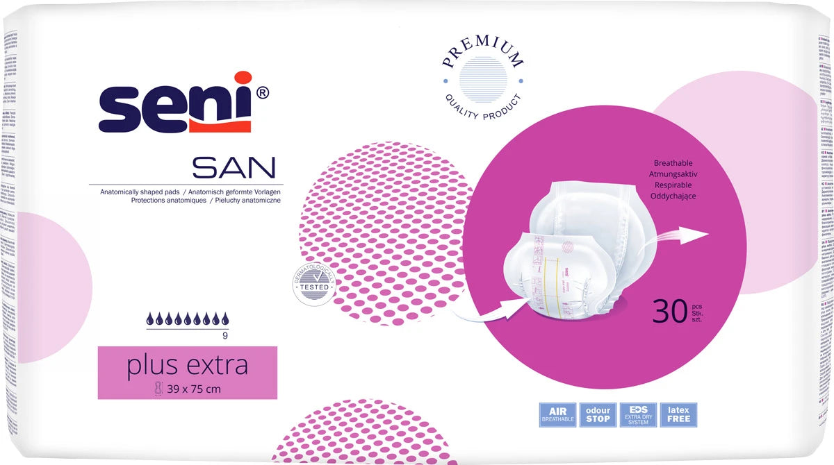 Seni San Plus Extra Vorlage 9 Tropfen