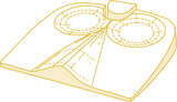 Keilkissen SISSEL® Sit Spezial 2 in 1