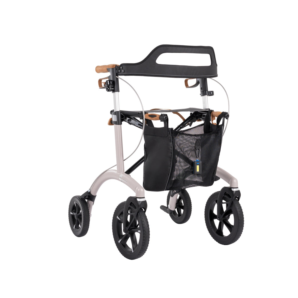 Leichtgewichtrollator AR 2025 Komplettpaket + gratis Carbon-Gehstock von SALJOL