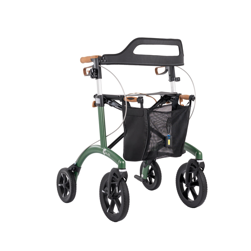 Leichtgewichtrollator AR 2025 Komplettpaket + gratis Carbon-Gehstock von SALJOL