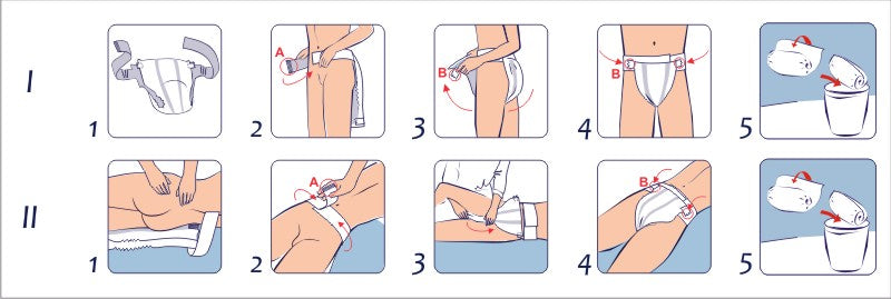 SENI Optima Trio Vorlage mit Hüftbund