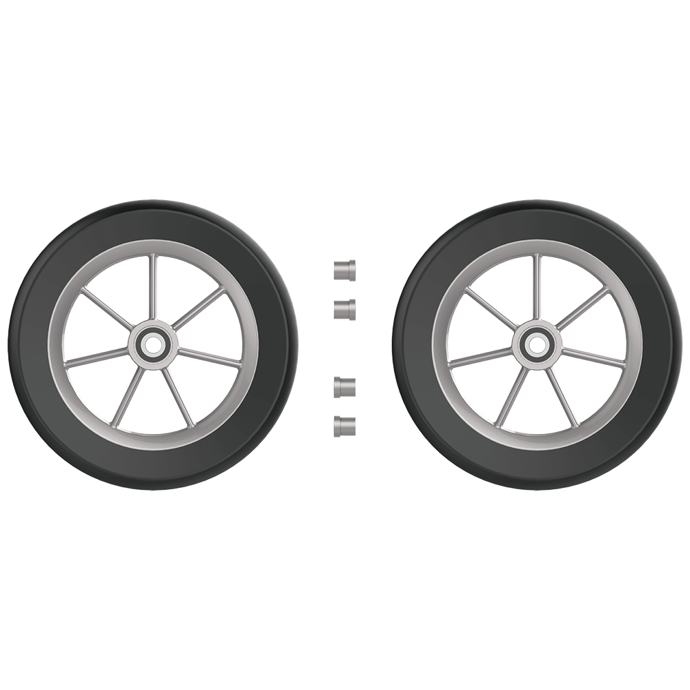 Softräder (PUR) für Rehasense Rollatoren