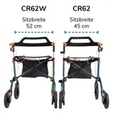 Carbon-Rollator CR Wide im Komplettpaket von SALJOL