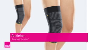 Kniebandage Genumedi E+motion extraweit
