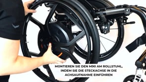 Elektrischer Zusatzantrieb Empulse M90 von Sunrise Medical