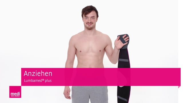 Rückenorthese Lumbamed plus für Damen