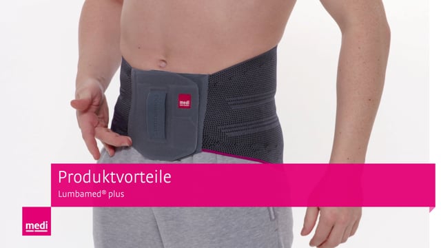 Rückenorthese Lumbamed plus für Damen