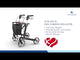 Carbon-Rollator Rehasense Athlon SL Komplettpaket