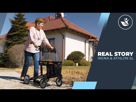 Carbon-Rollator Rehasense Athlon SL Komplettpaket