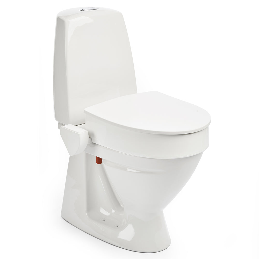 Gepolsterter WC-Stuhl mit tragbarer Toilette —