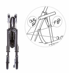 Klappsperre für Dolomite Rollator