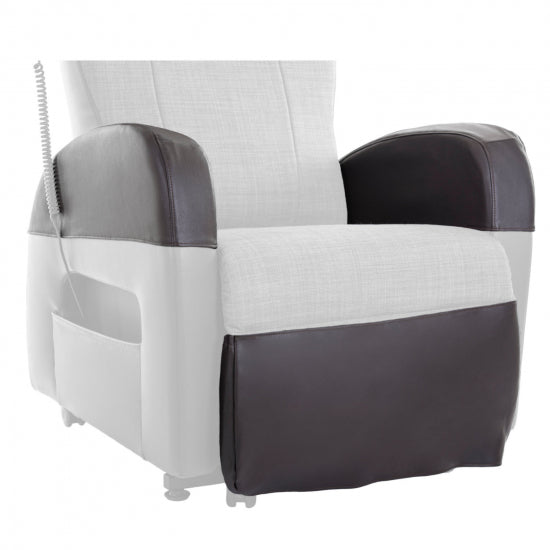 Schonbezug-Set für CLUB-Sessel Farbe: dunkelbraun Schonbezug-Set für CLUB-Sessel Farbe: dunkelbraun