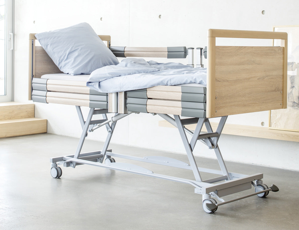 Pflegebett Hermann Bock practico 25-80 plus Komfortsitzposition