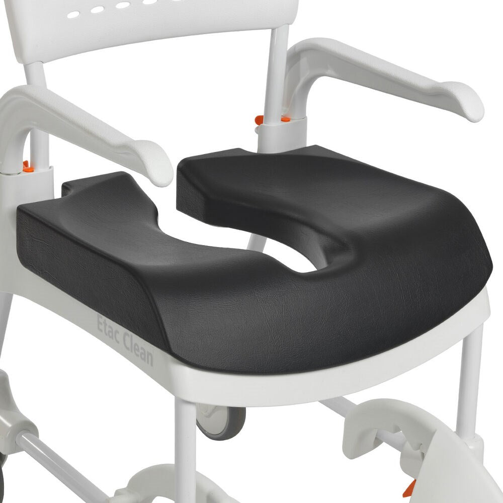 Komfort-Sitzauflage für Etac Clean, Höhe 4 cm Ausführung: Kleine Öffnung, 150 mm Komfort-Sitzauflage für Etac Clean, Höhe 4 cm Ausführung: Kleine Öffnung, 150 mm