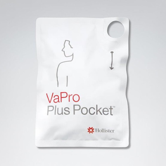 VaPro Plus Pocket™ berührungsfreie intermittierende Einmalkatheter mit Auffangbeutel
