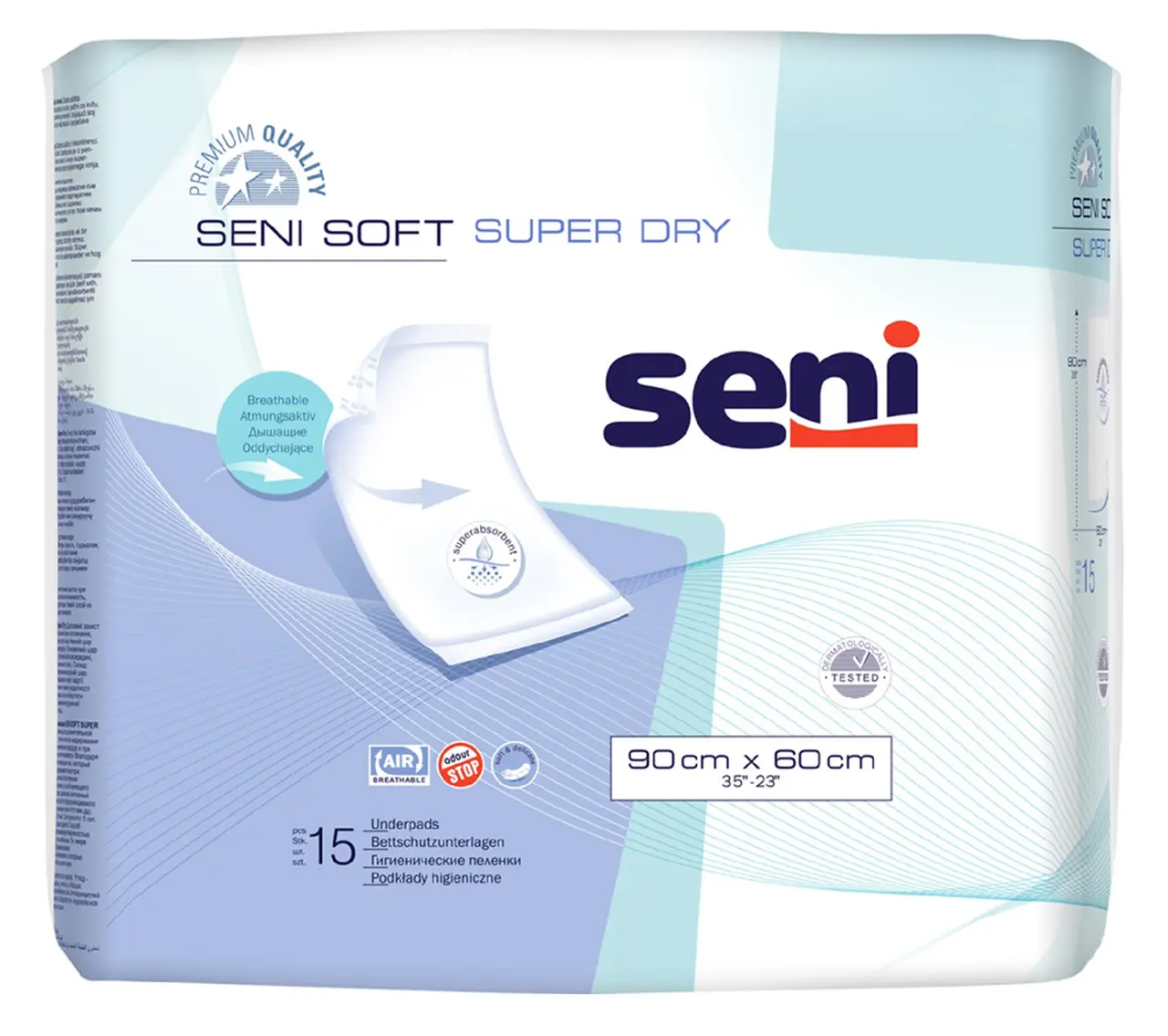 SENI Soft Super Dry Bettschutzunterlagen